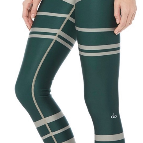 ALO yoga high waist airlift legging marathon stripe print - Picture 3 of 6